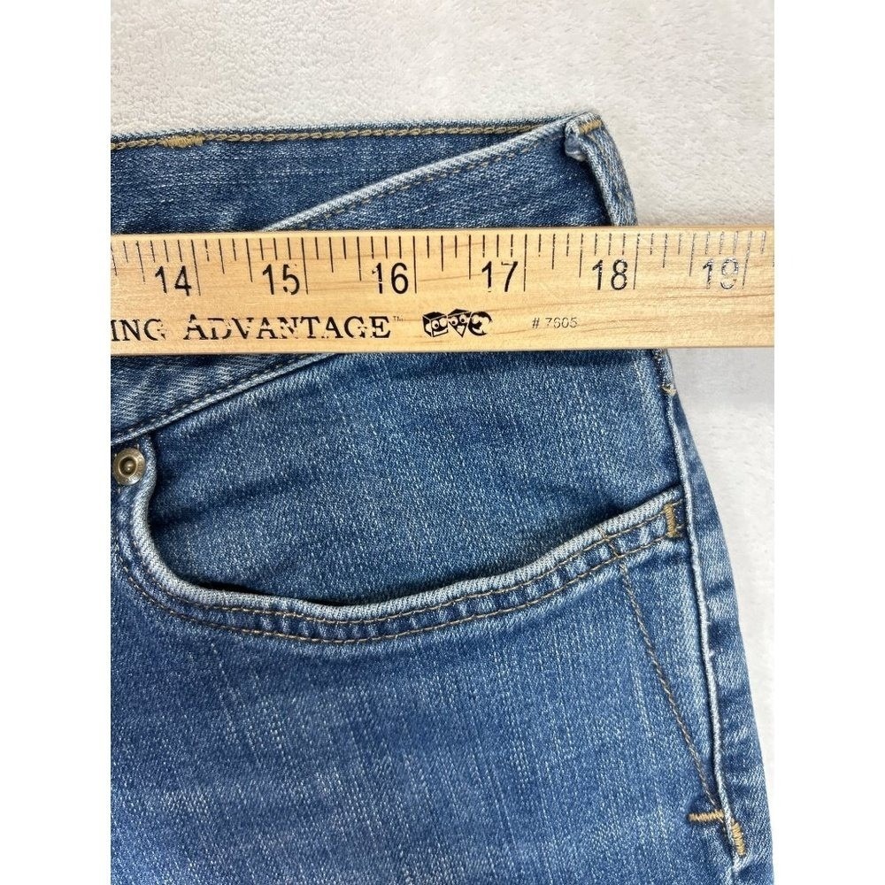 Carhartt Jeans Womens‎ 14R Blue Denim Original Fit Straight Leg - Picture 8 of 10